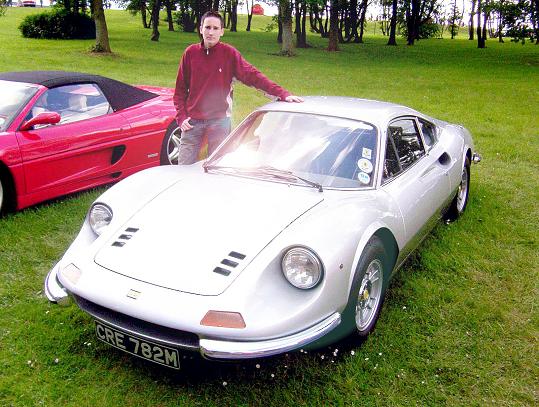 Me and a 246 GT Dino